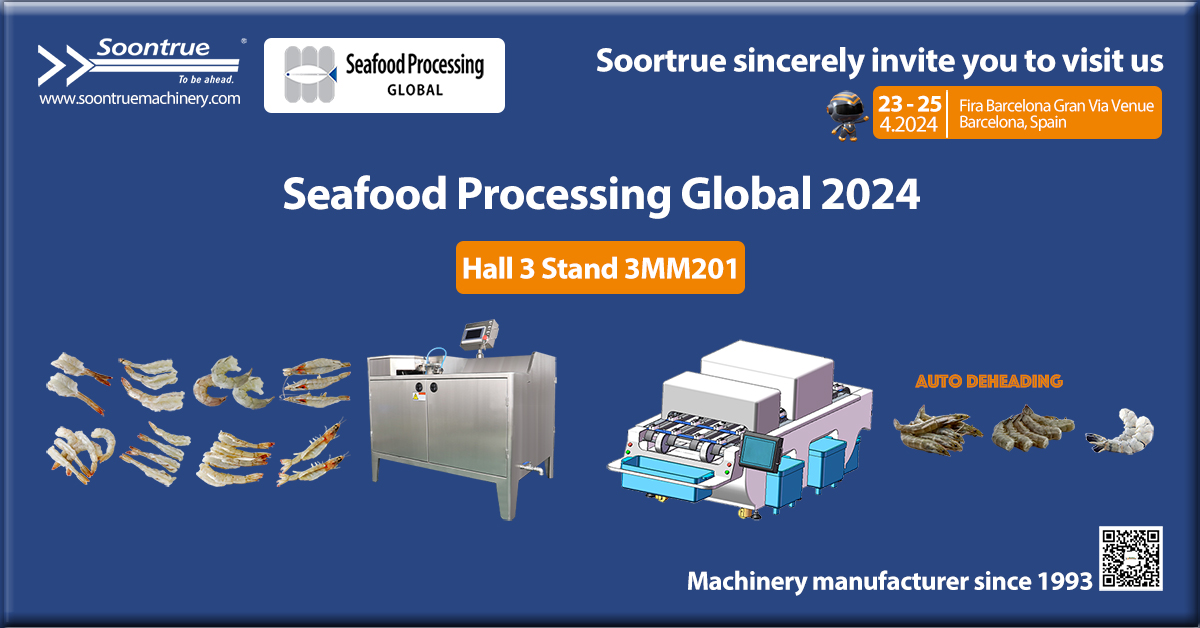 Soontrue Machinery le da la bienvenida a Seafood Expo Global