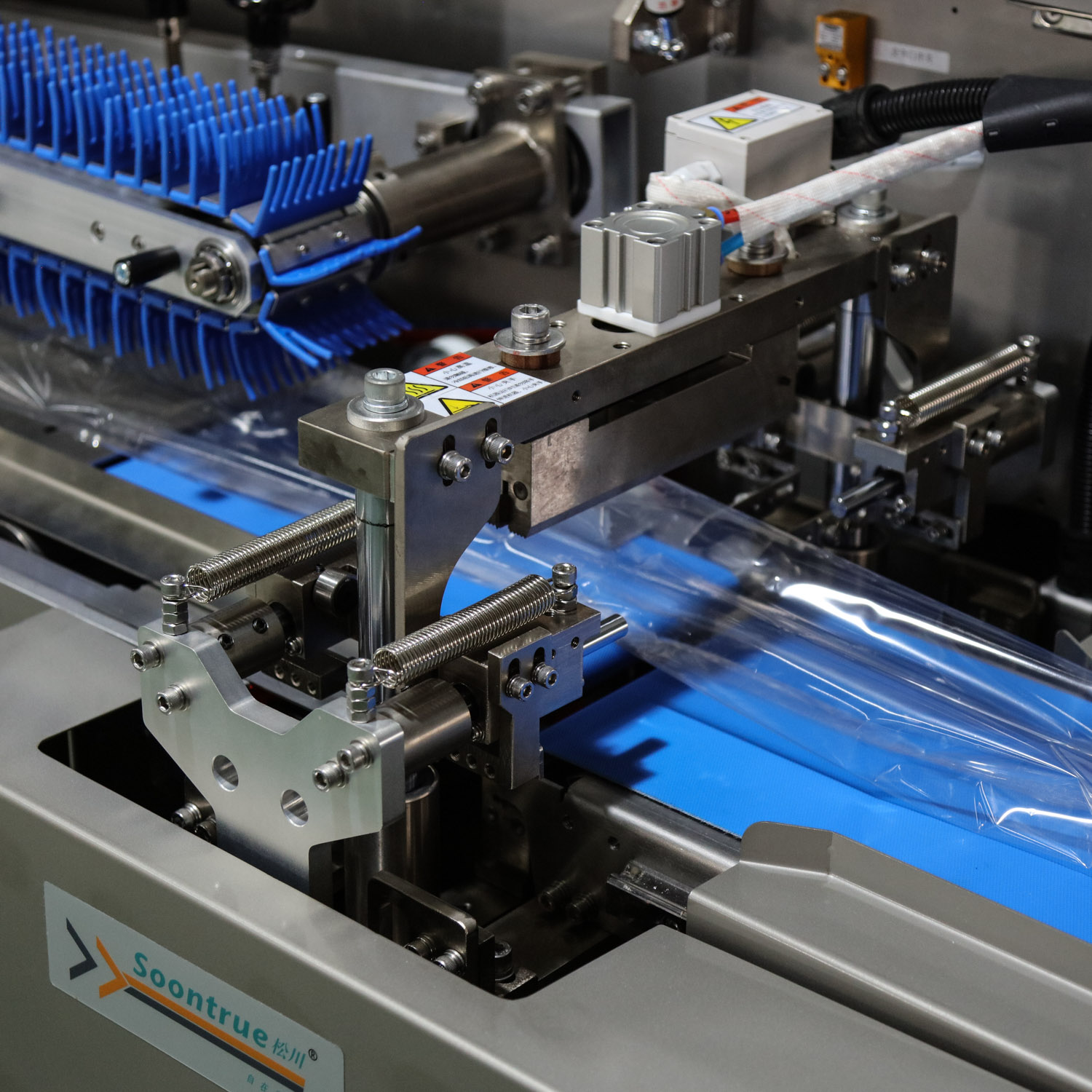 Máquina envasadora de flujo con servomotor completo - SW60E