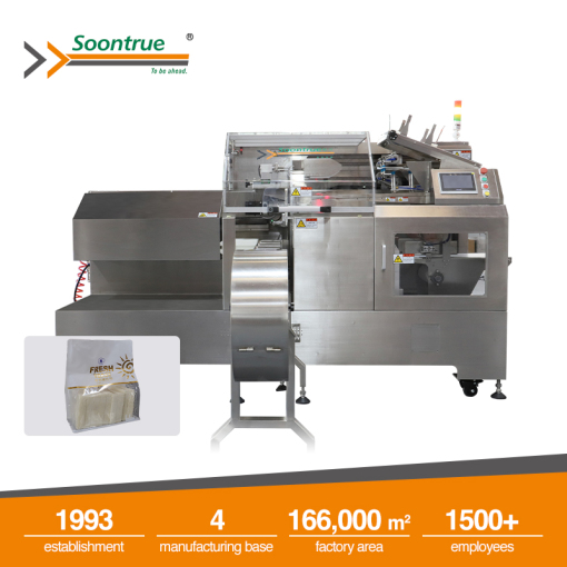Máquina envasadora horizontal de bolsas prefabricadas