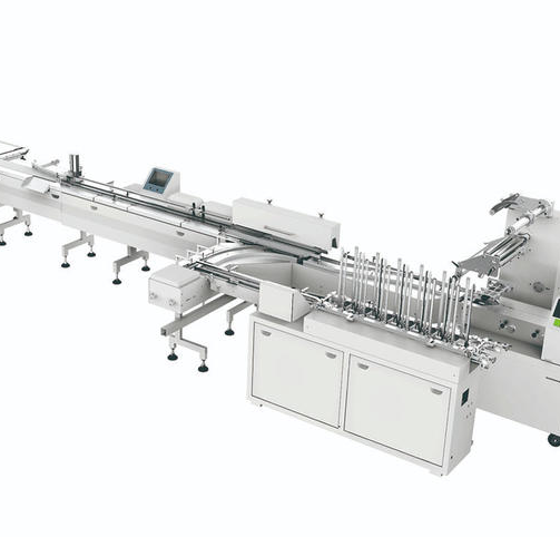 máquina empacadora de pasteles