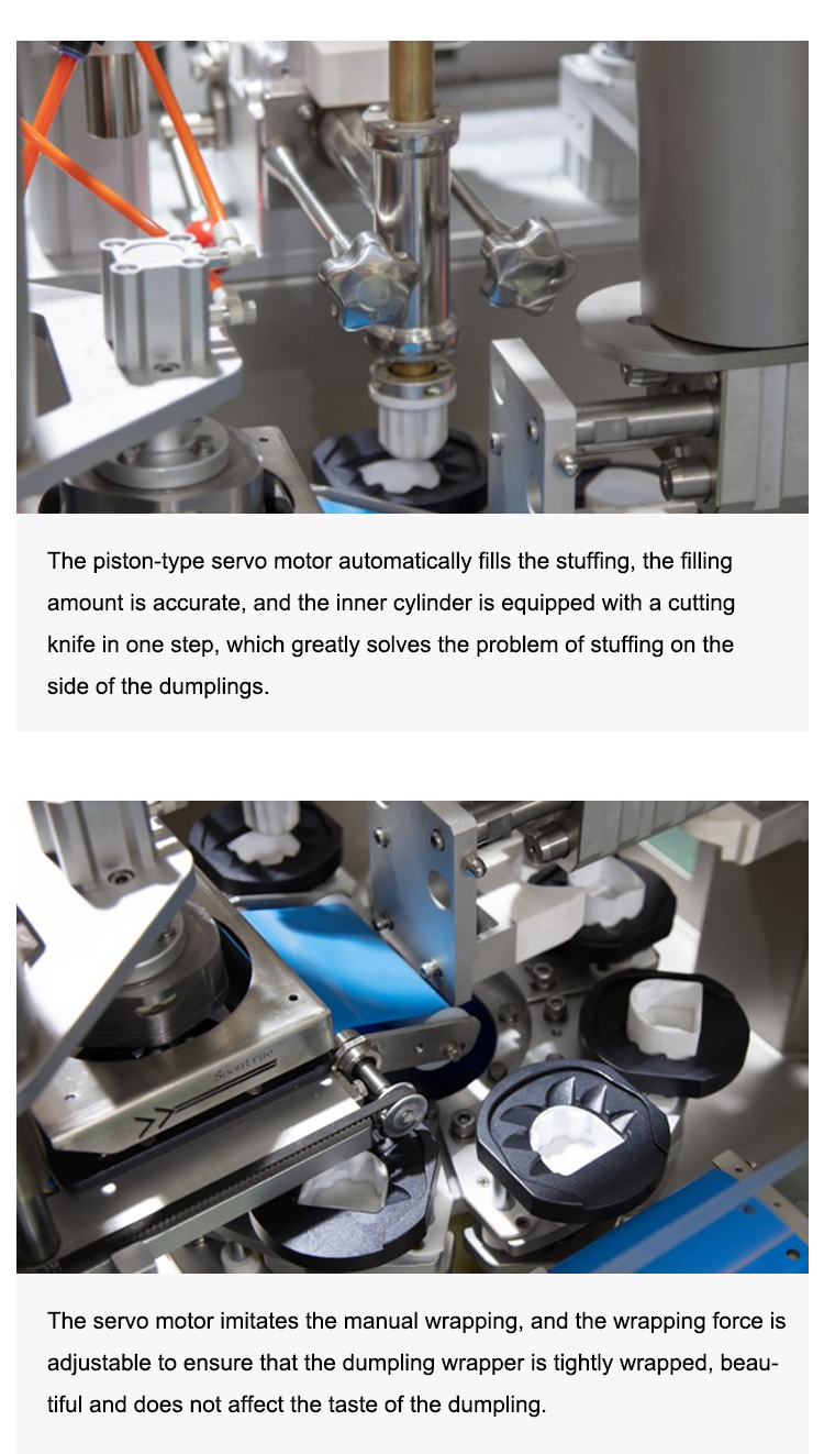 máquina envasadora de bolas de masa hervida