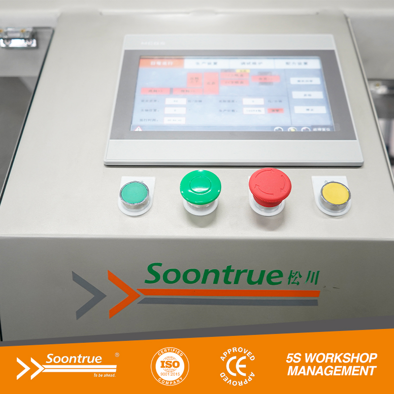 Maquina estuchadora de papel tisú