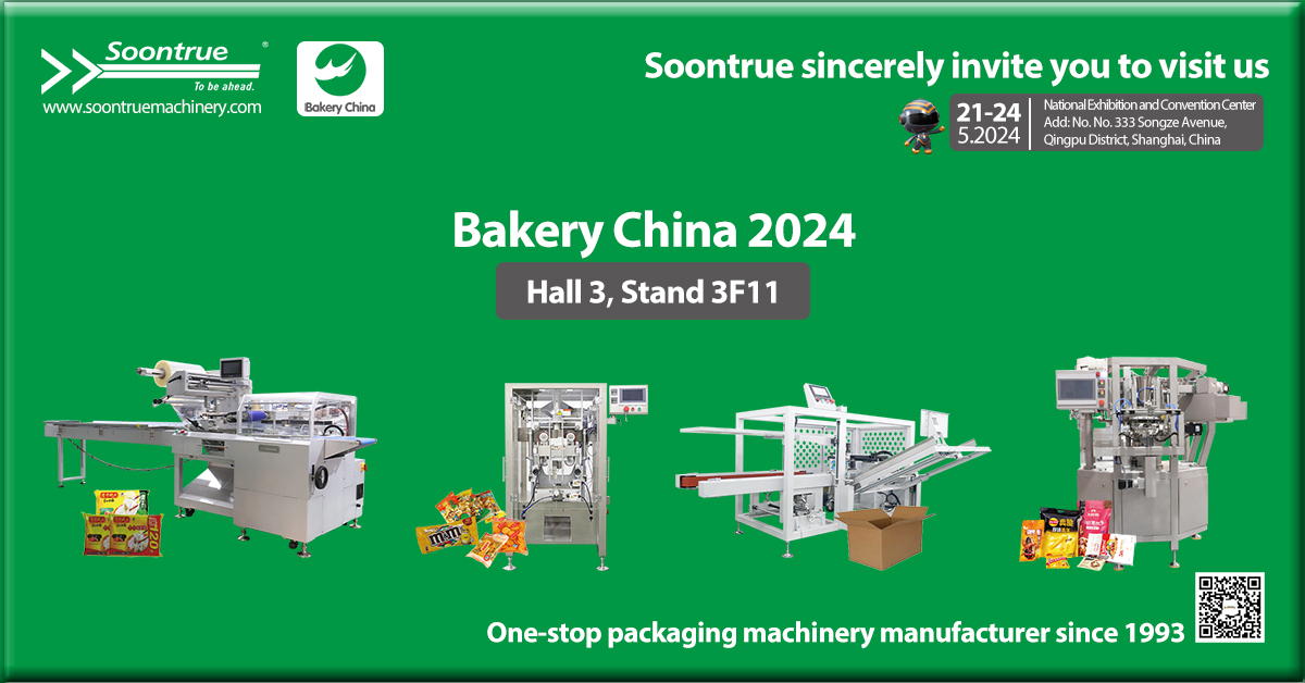 Soontrue Machinery le da la bienvenida a Bakery China 2024