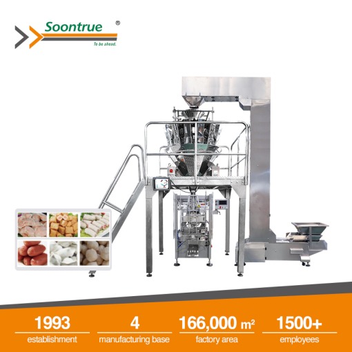M&aacute;quina de envasado de alimentos congelados