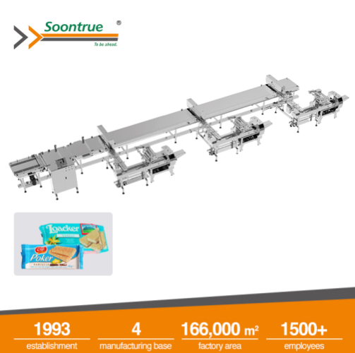 Máquinas automáticas de envasado de galletas